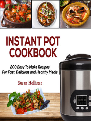 cover image of Instant Pot Cookbook